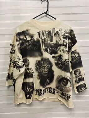 Prestige Collection Glory Thru Pain Military Streetwear Crew Neck Sweatshirt Sz